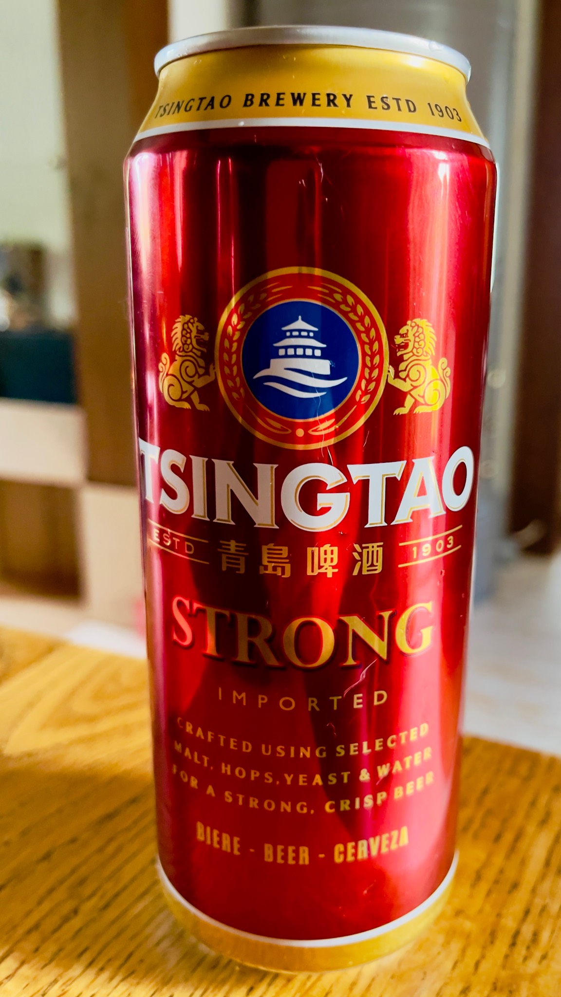 Tsingtao Strong lager, China