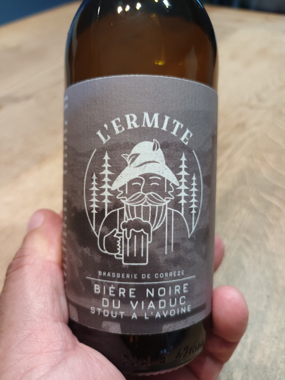 Bière Noire Du Viaduc, Brasserie L'Ermite