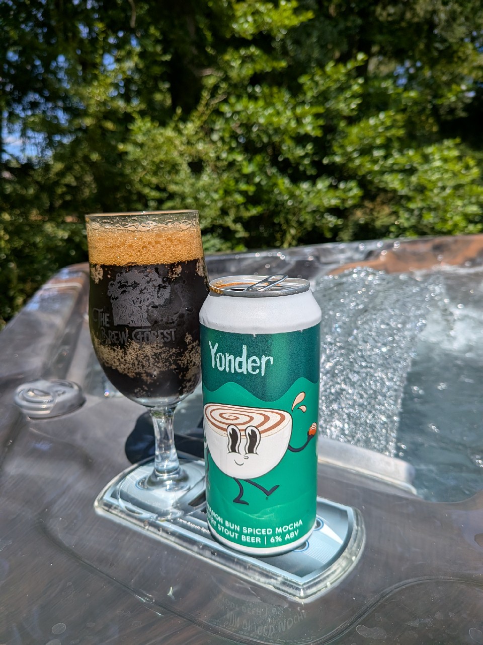 Cinnamon Bun Spiced Mocha, Yonder Brewing