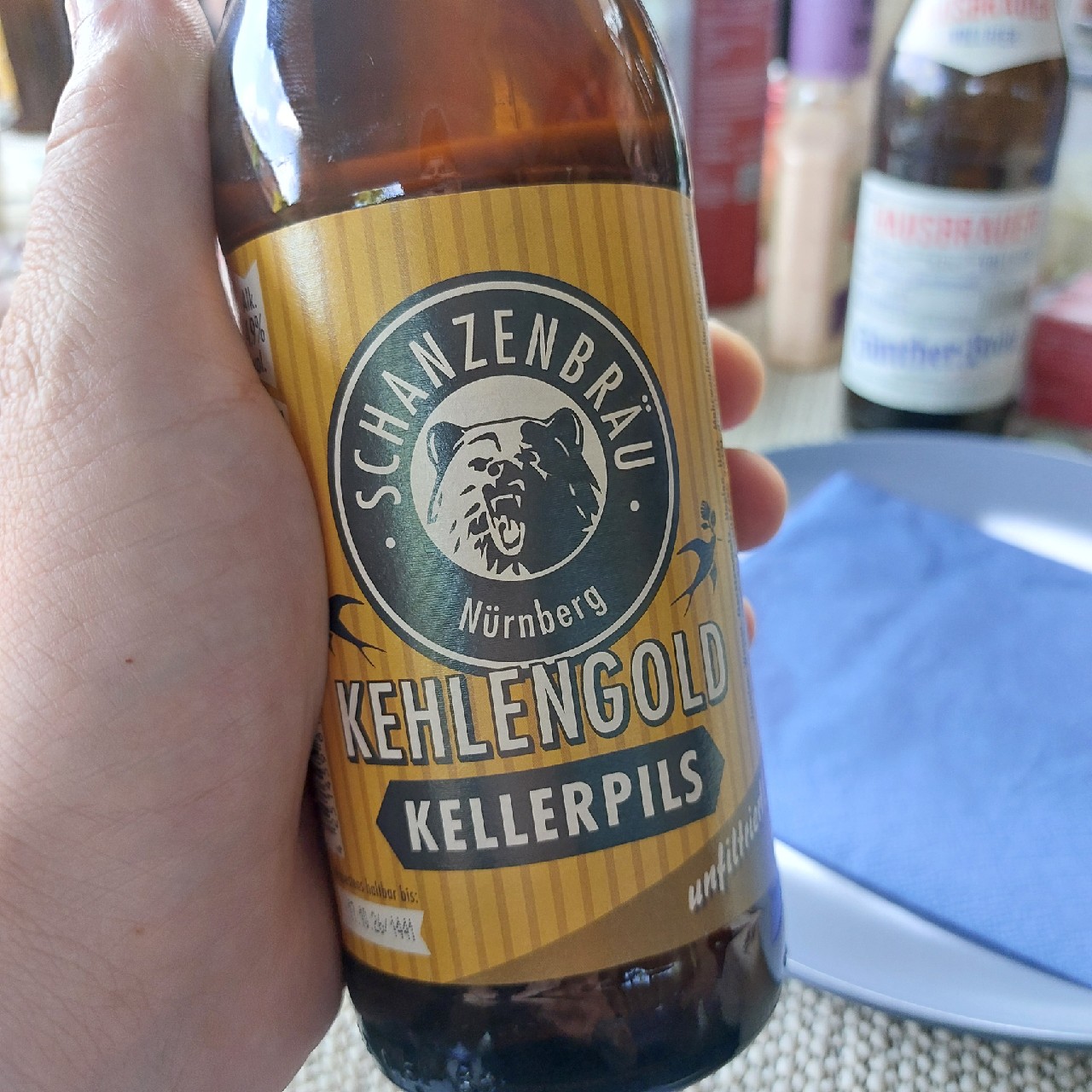 Kehlengold Kellerpils, Brauerei Schanzenbräu