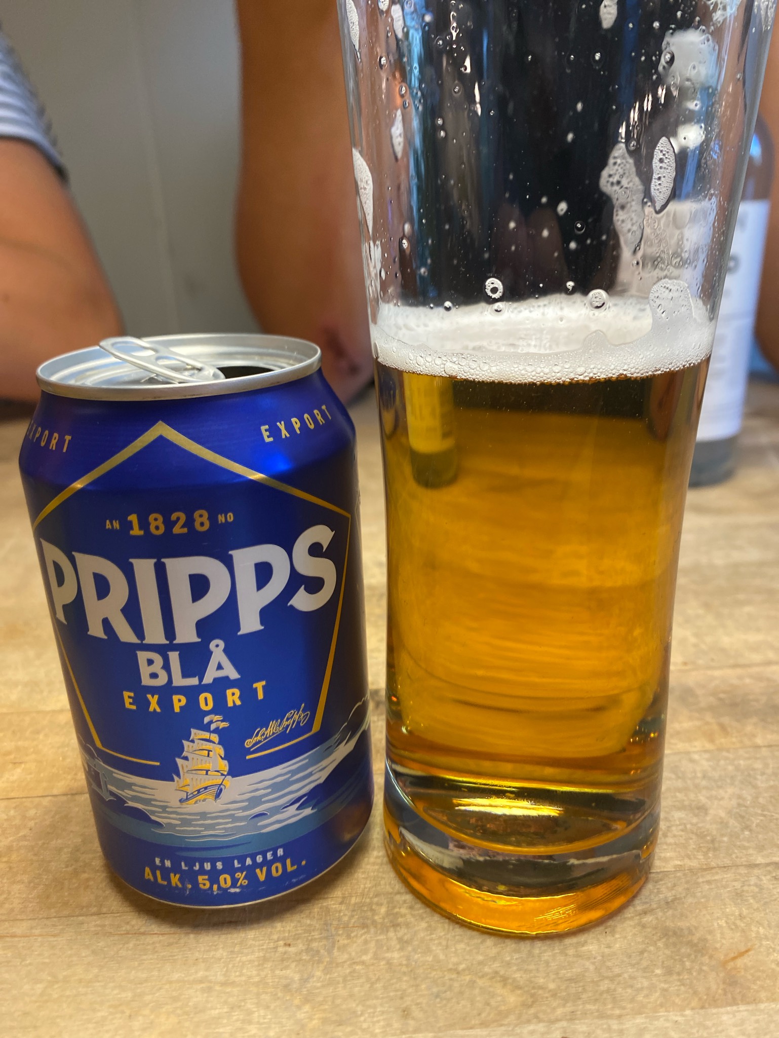 Pripps Blå Export, Sweden