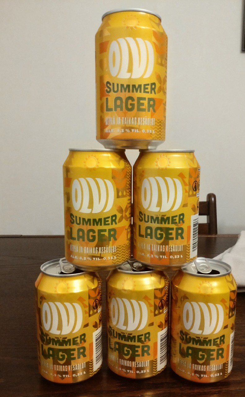 Olvi Summer Lager, Finland