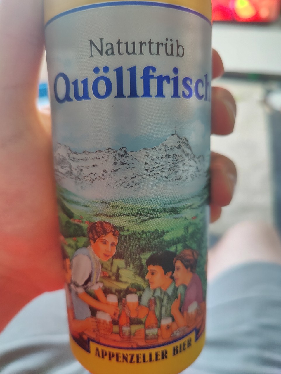Naturtrüb Quöllfrisch, Brauerei Locher (Appenzeller)