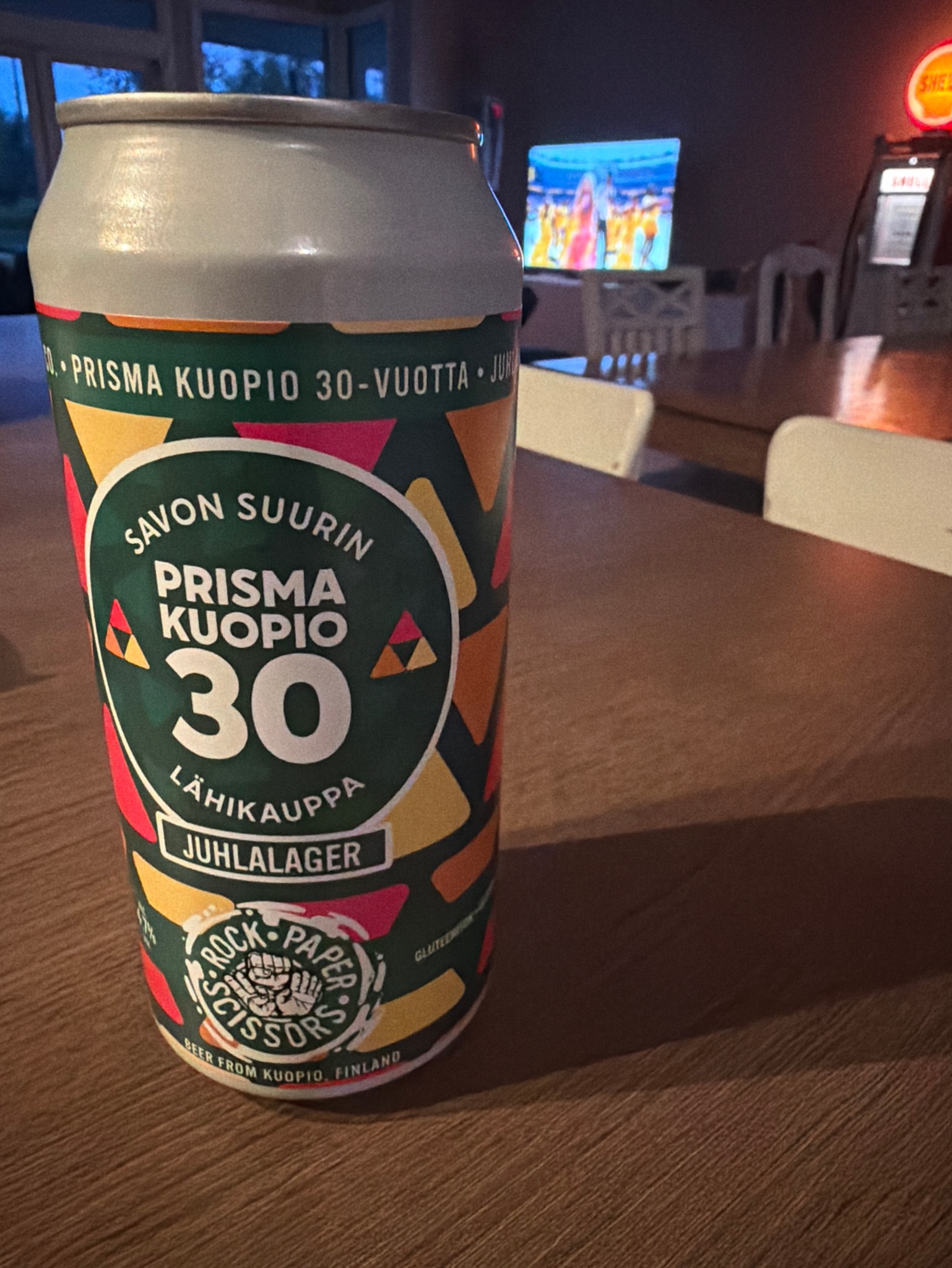 Prisma Kuopio 30 v. juhlalager, Finland