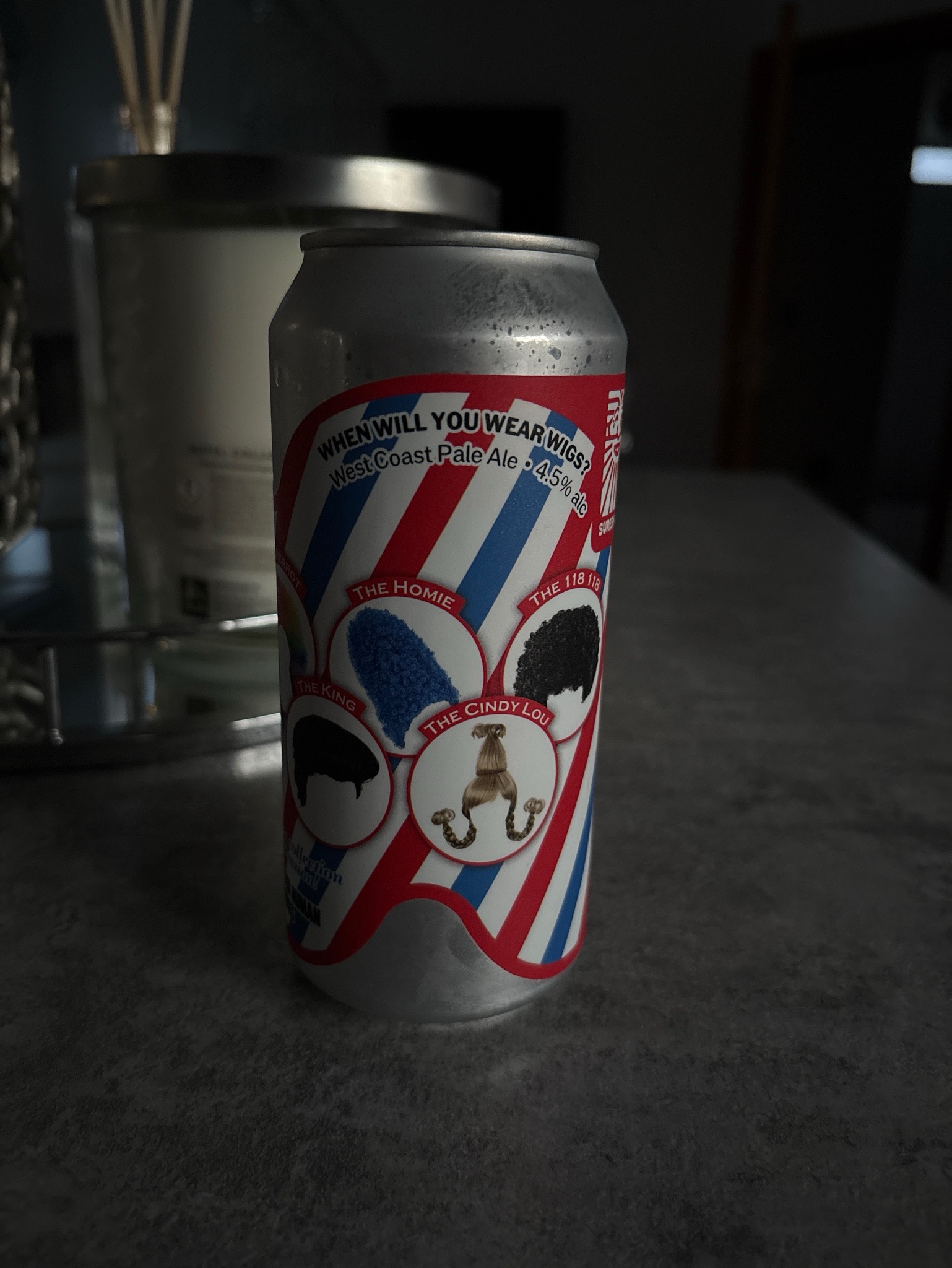 When will you wear wigs, Sureshot Brewing