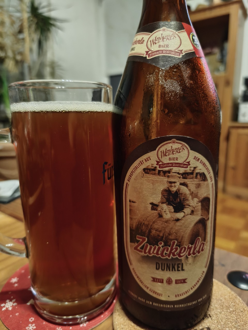 Weiherer Bio Zwickerla Dunkel, Brauerei-Gasthof Kundmüller