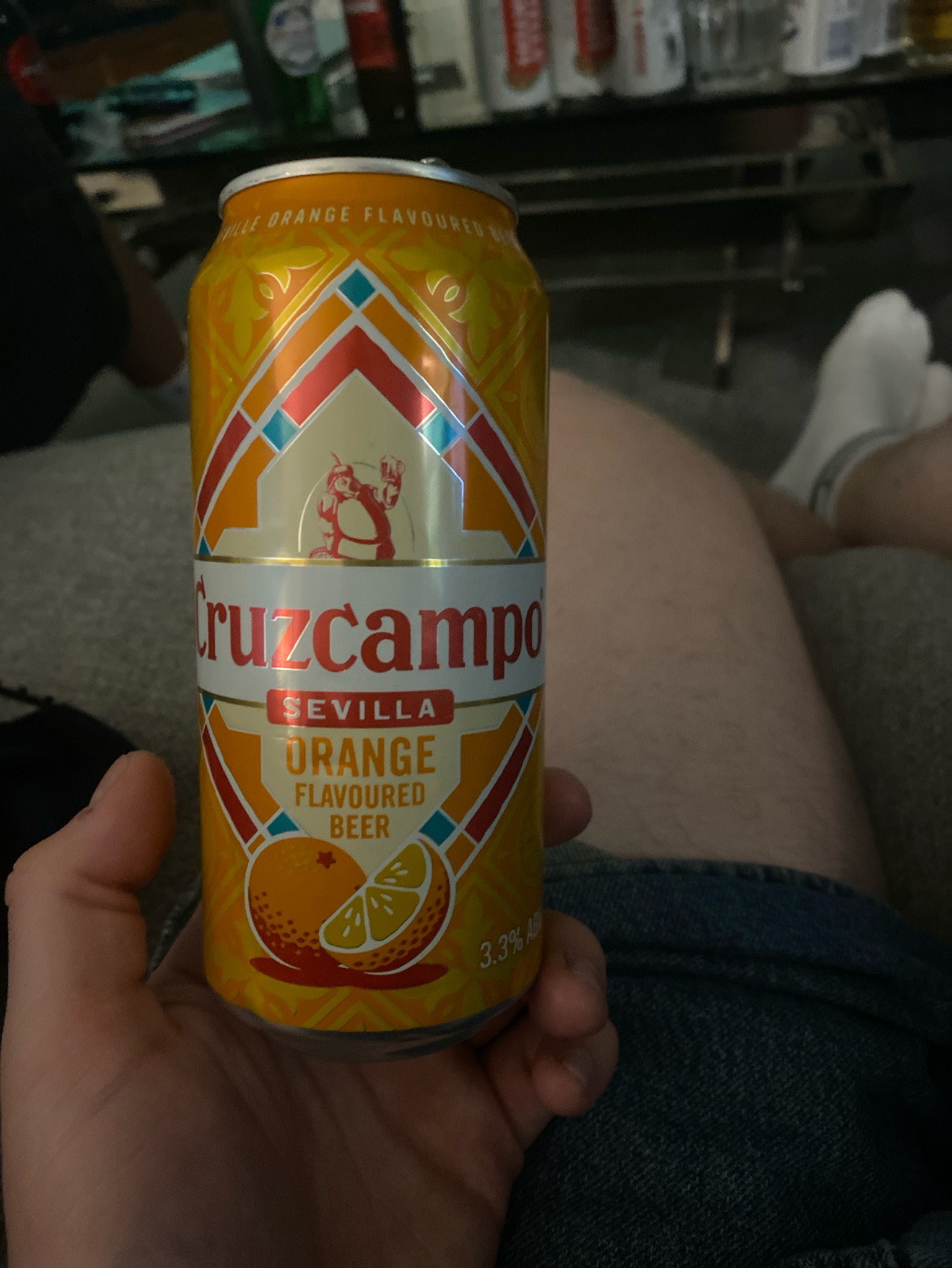 Cruzcampo Sevilla Orange, Spain