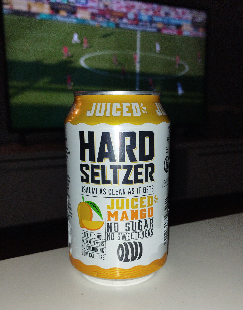 Hard Seltzer Juiced Mango, Finland