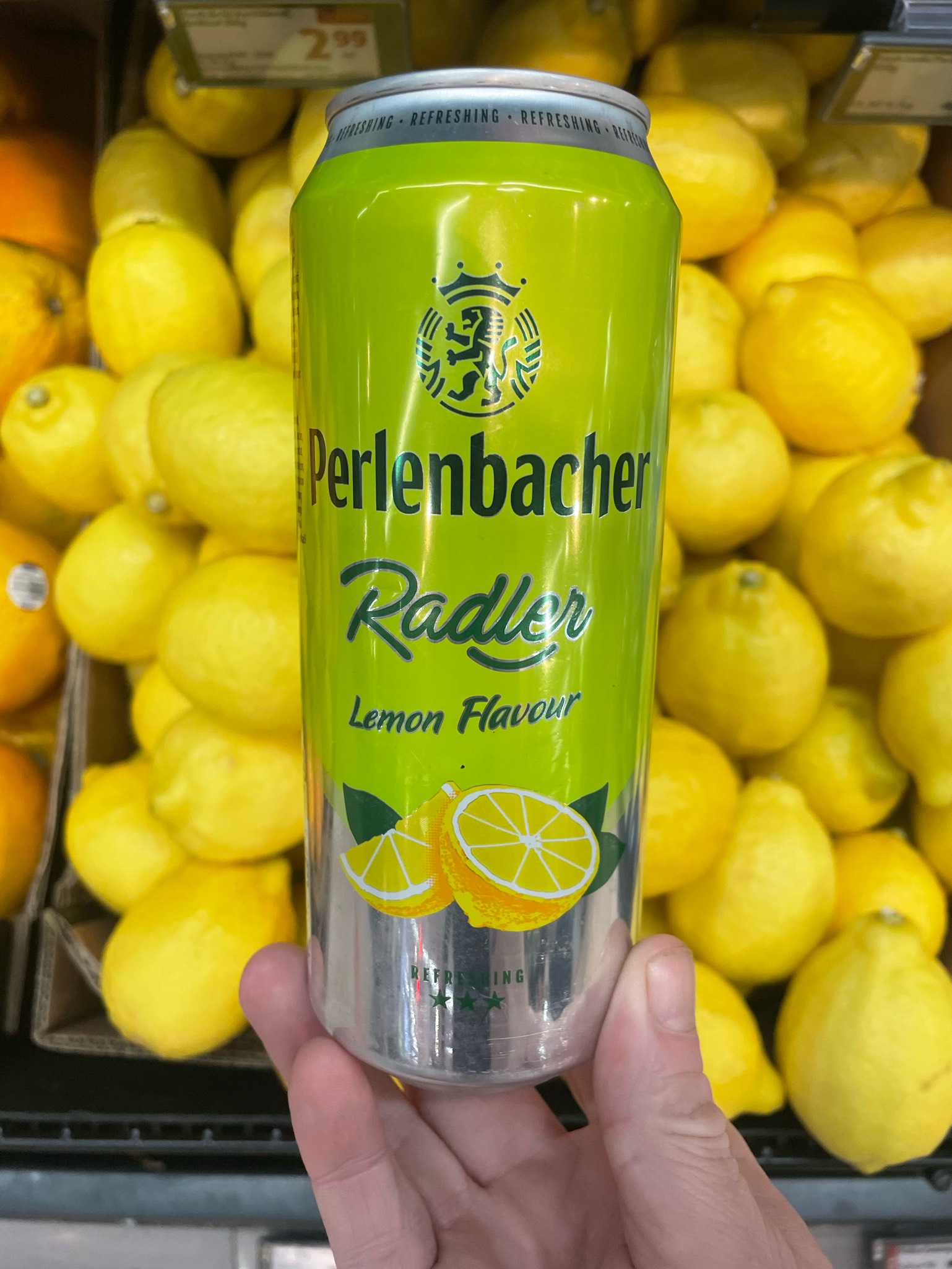 Perlenbacher Radler Lemon Flavour / Cloudy Radler Lemon, Germany
