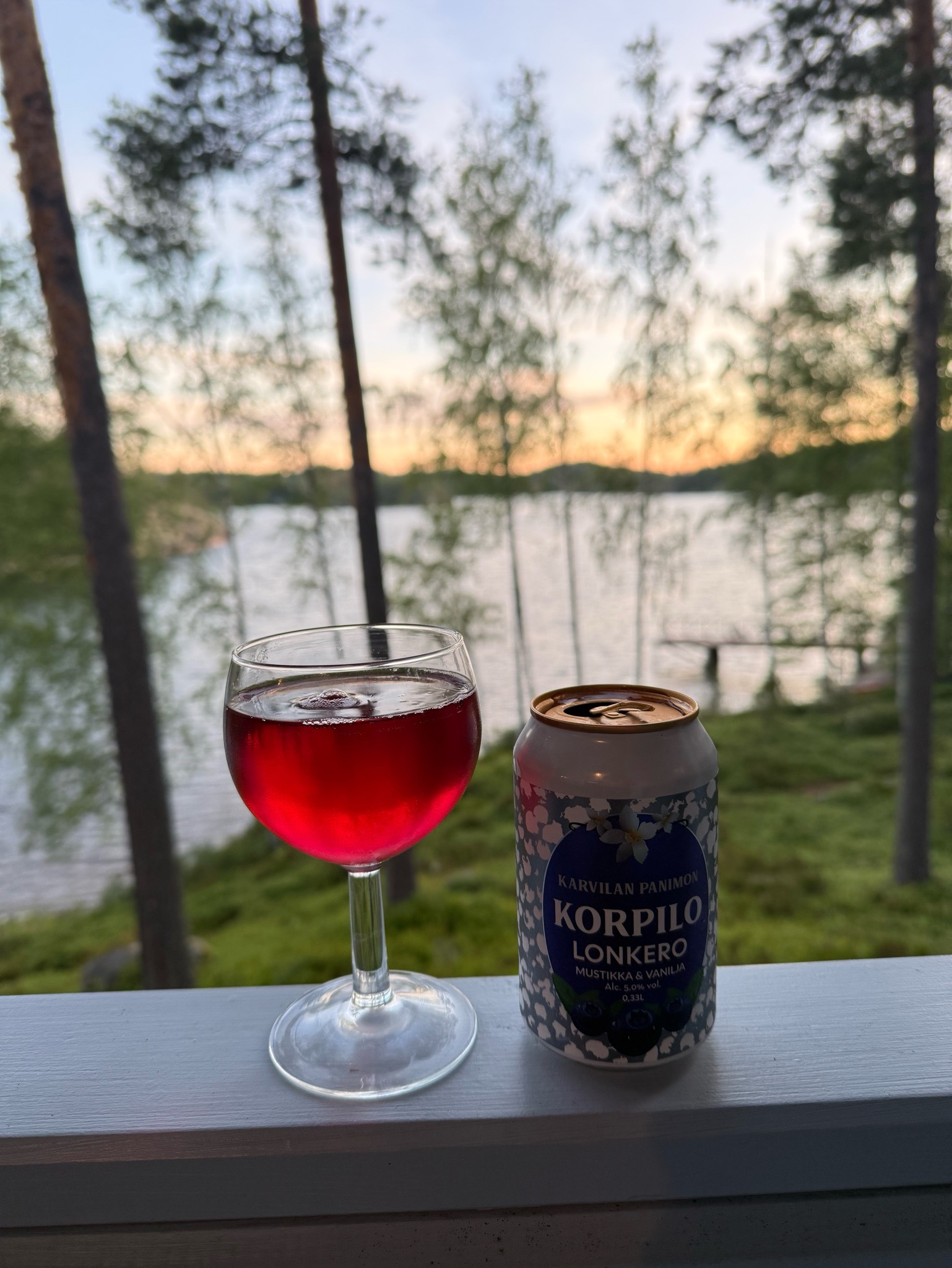 Korpilo Lonkero Mustikka & Vanilja, Finland