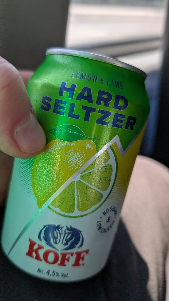 KOFF Hard Seltzer Lemon & Lime, Finland