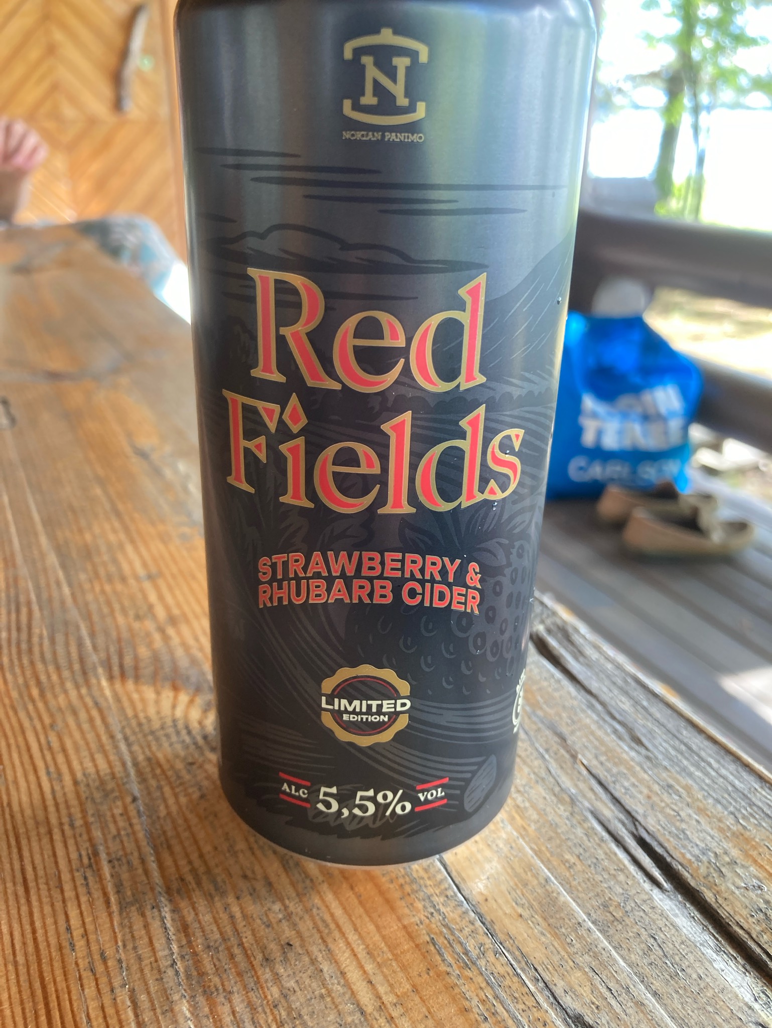 Red Fields Strawberry & Rhubarb Cider, Finland