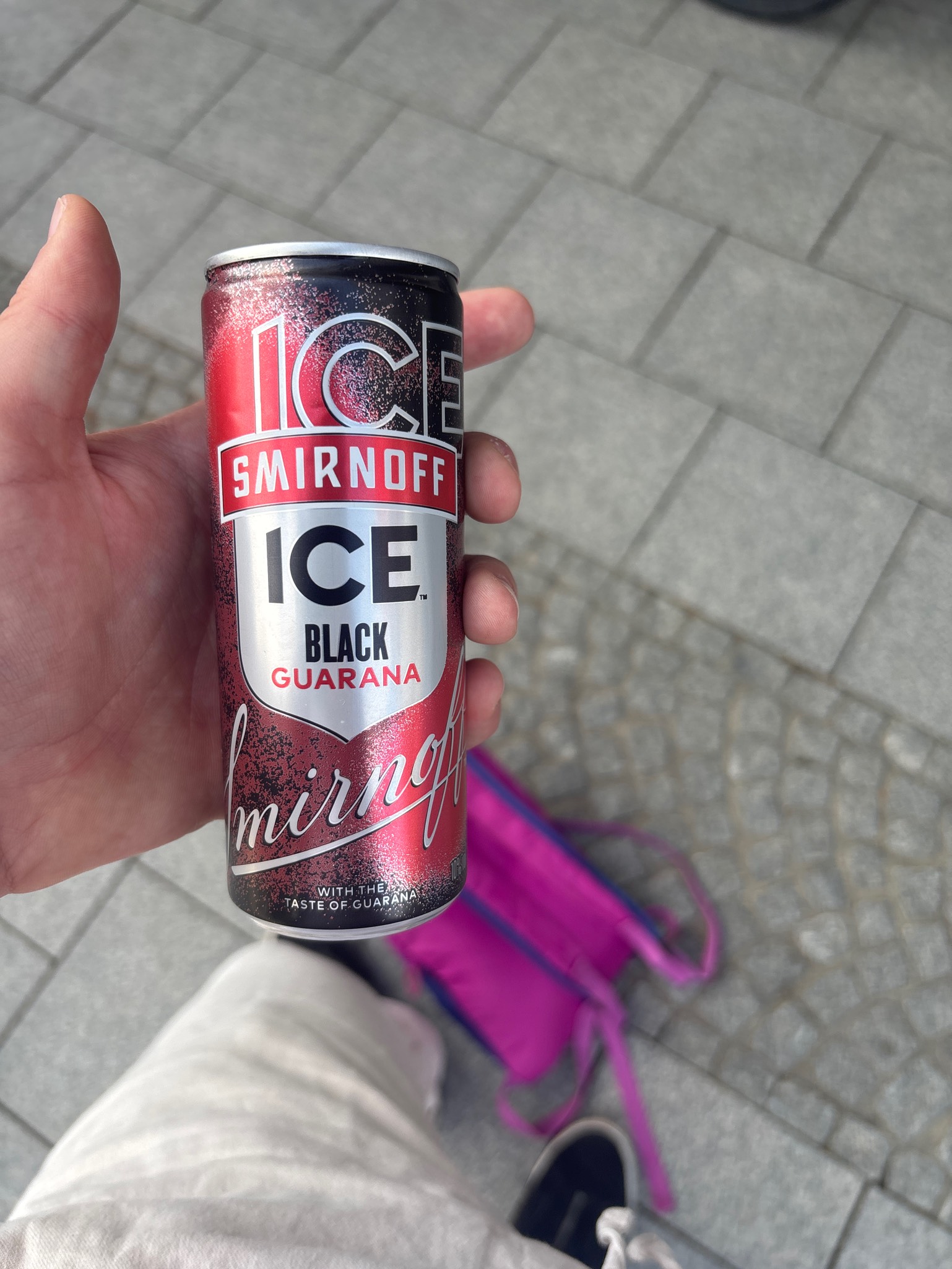 Smirnoff Ice Black Guarana, Diageo Operations Italy S.p.a