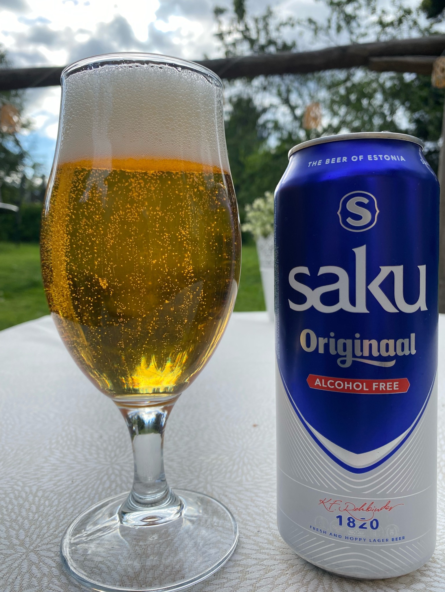 Saku originaal alkoholivaba, Estonia