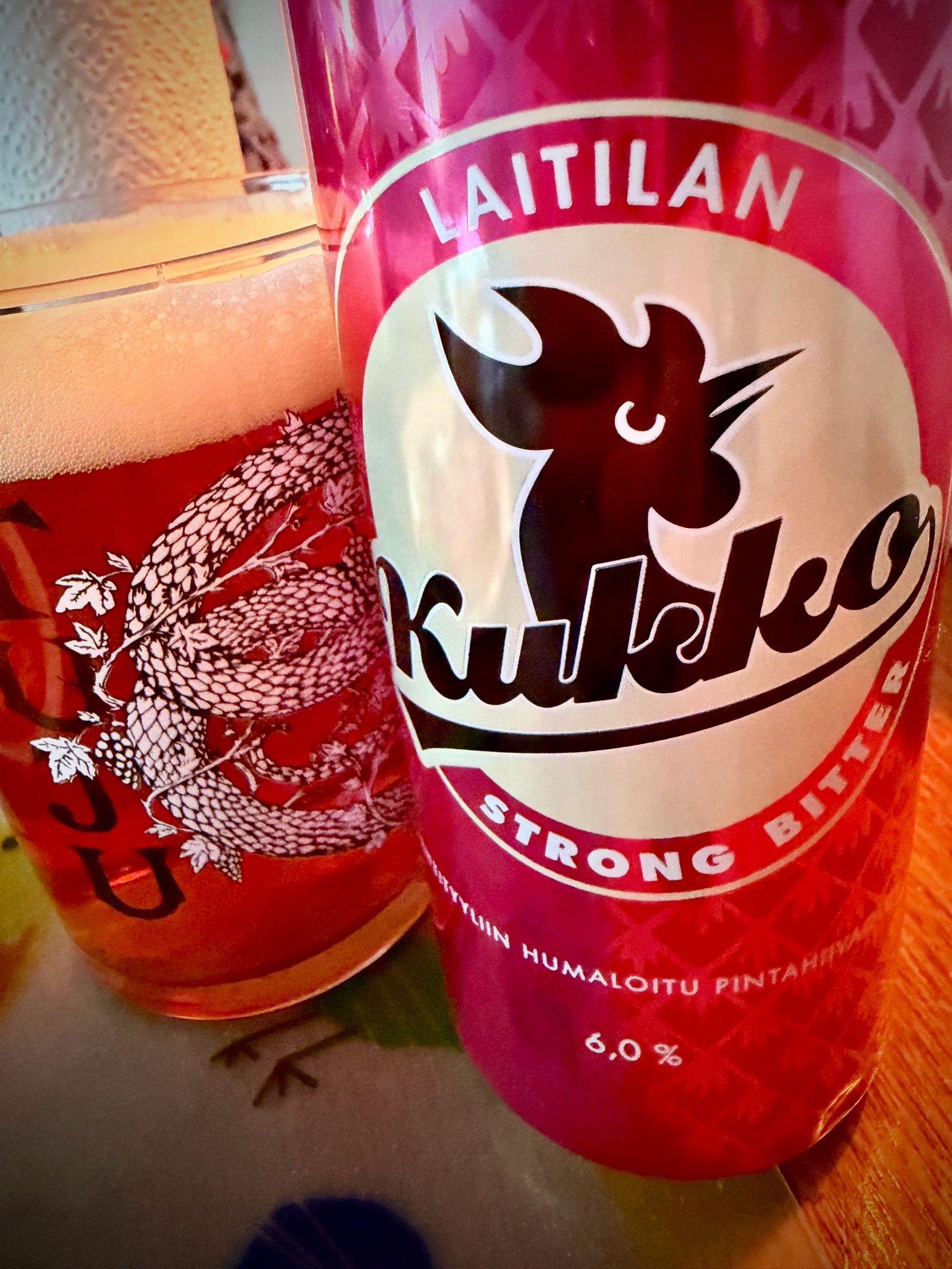 Kukko Strong Bitter, Finland