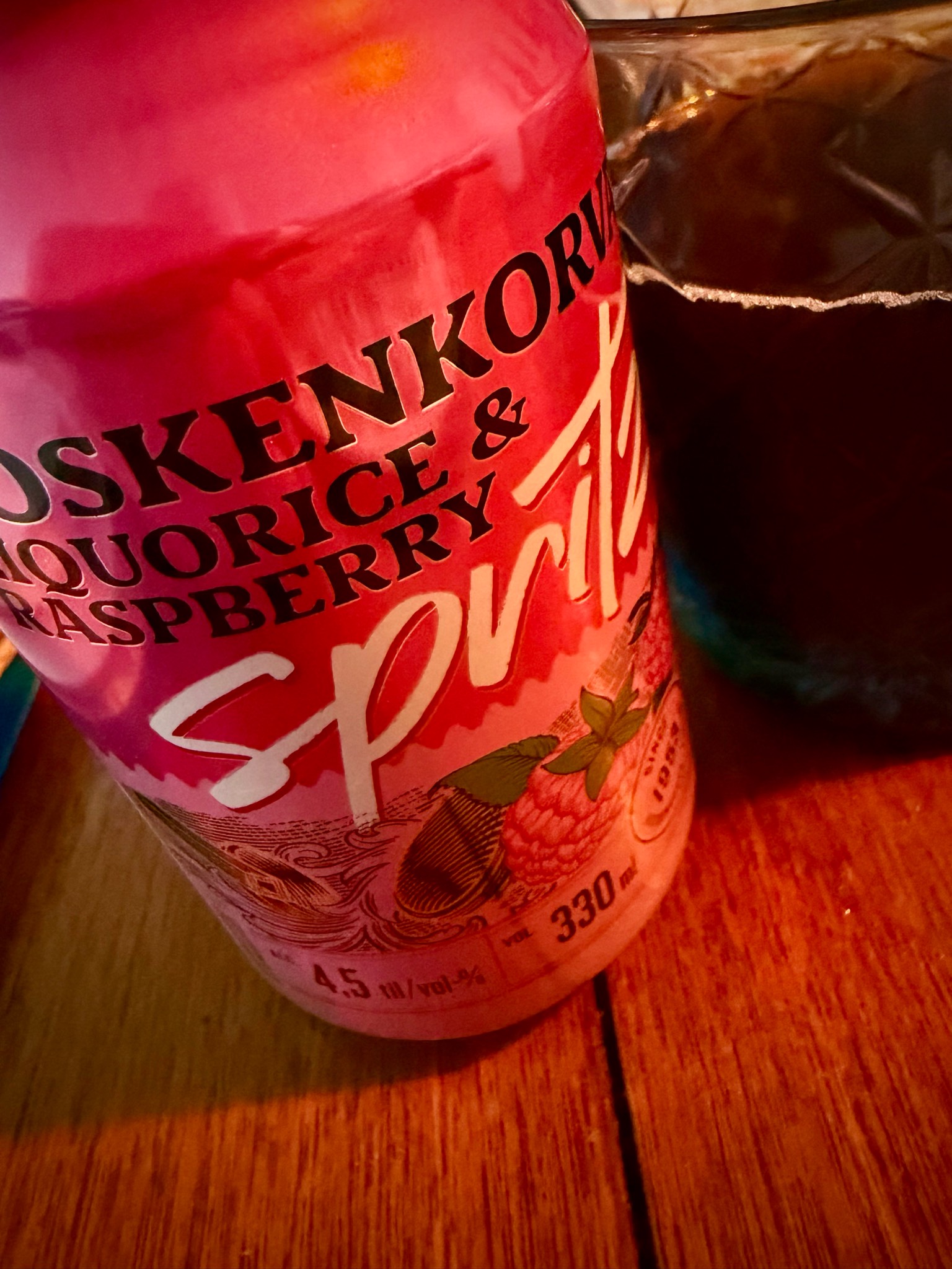 Koskenkorva Liquorice & Raspberry Spritz, Finland