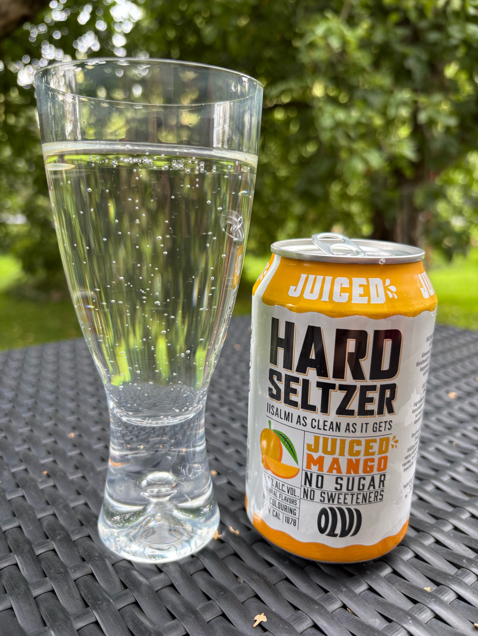 Hard Seltzer Juiced Mango, Finland