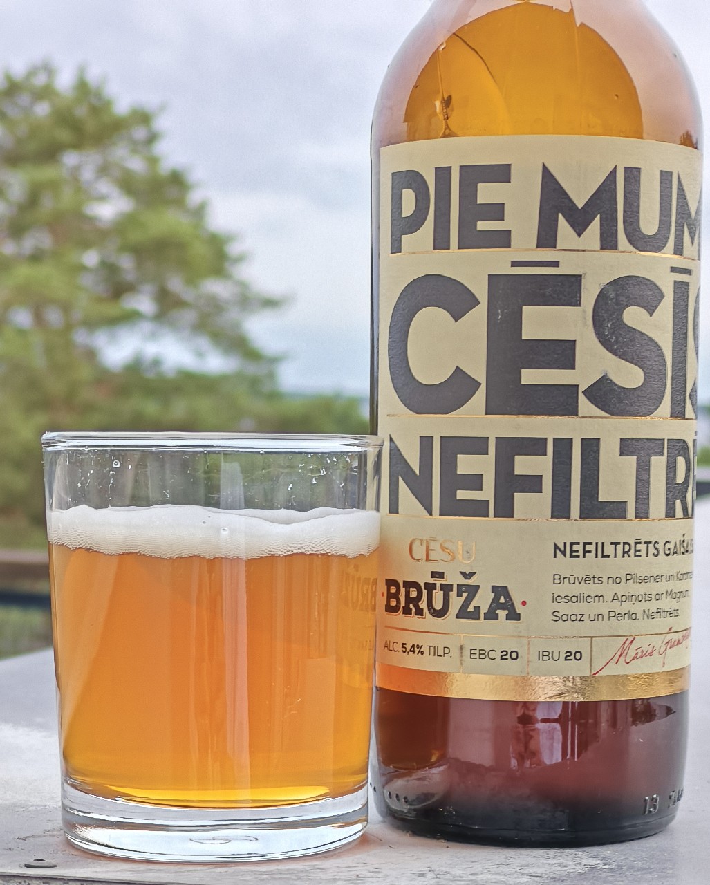 Brūža Nefiltrētais, Cēsu Alus (Olvi)