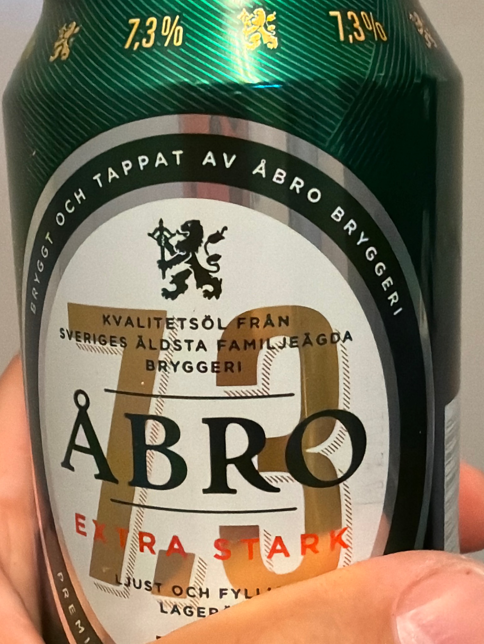 Åbro Extra Stark, Sweden
