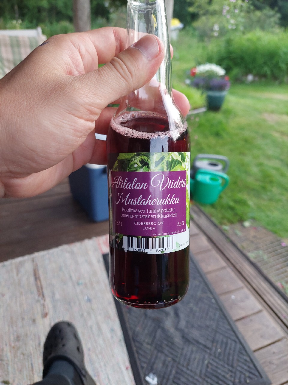 Alitalon Puolimakea Viideri, Alitalon Viinitila (Ciderberg Oy)