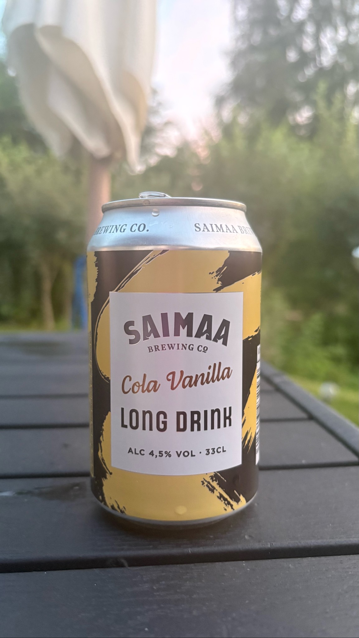 Cola Vanilla Long Drink, Finland