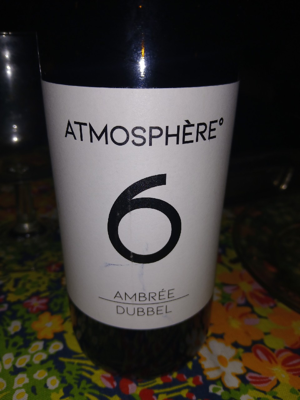 6 Ambrée Dubbel, Brasserie Atmosphère