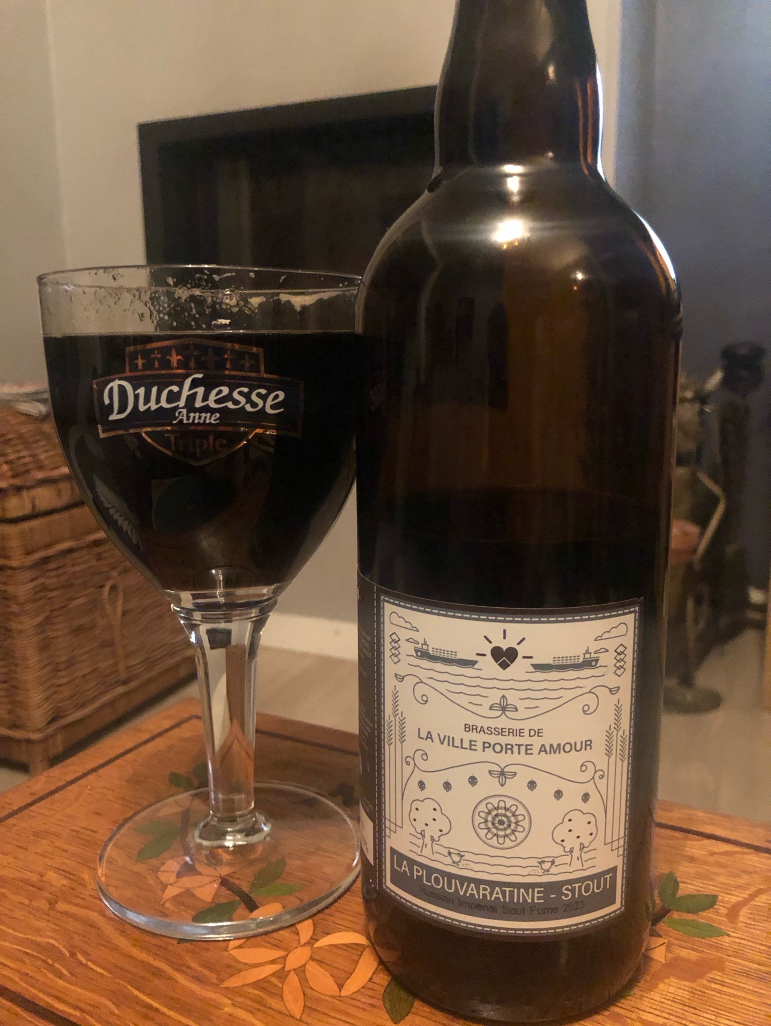 La Plouvaratine Russian Imperial Stout Fumé 2021, La Ville Porte Amour