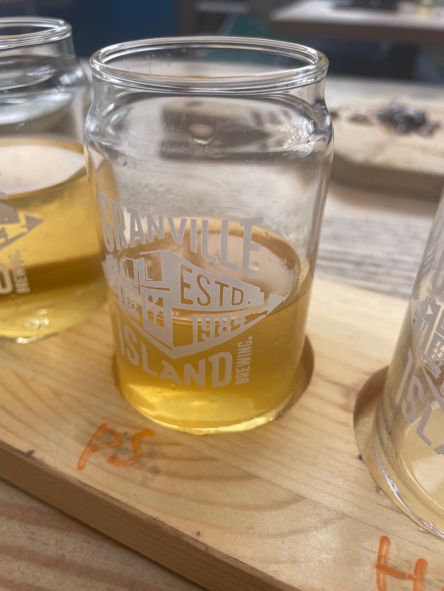 False creek peach sour, Granville Island Brewing (Molson Coors)