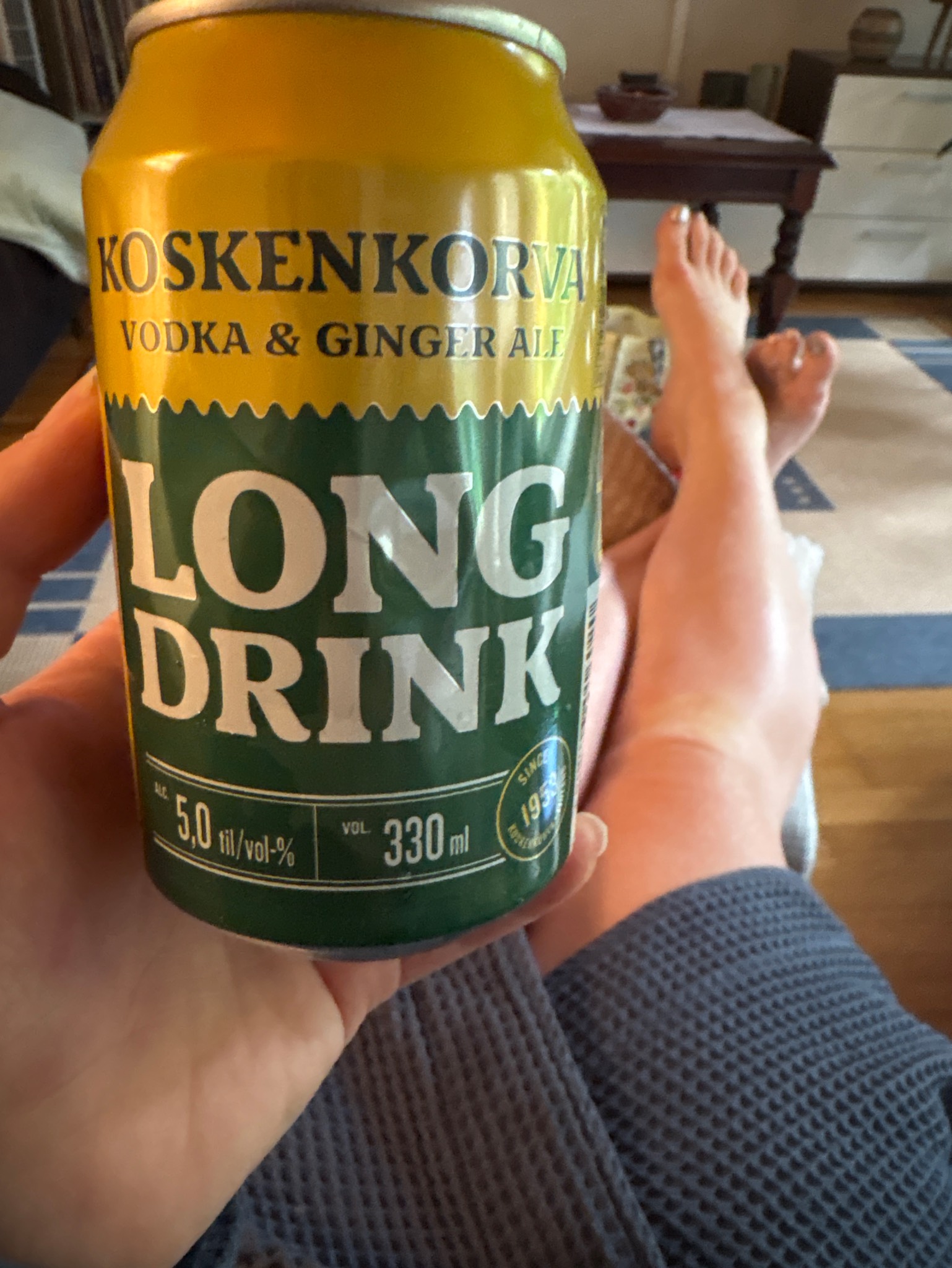 Koskenkorva Long Drink Vodka & Ginger Ale, Finland