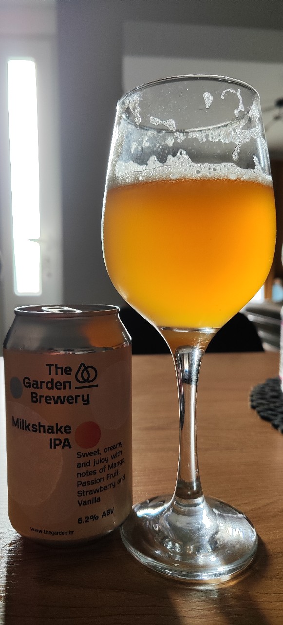 Milkshake IPA 6.2%, The Garden Brewery
