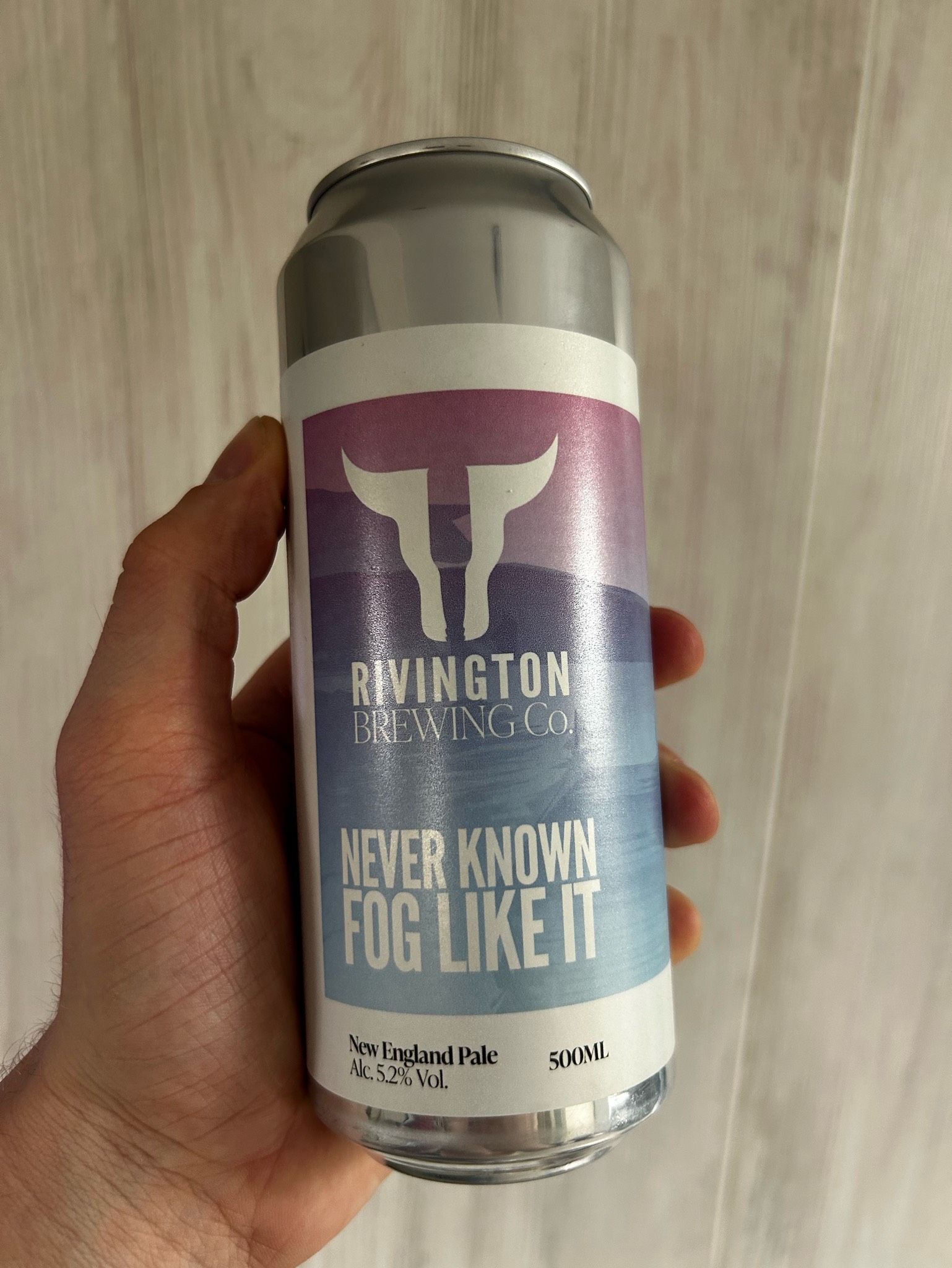 Never Known Fog Like It, Rivington Brewing Co.