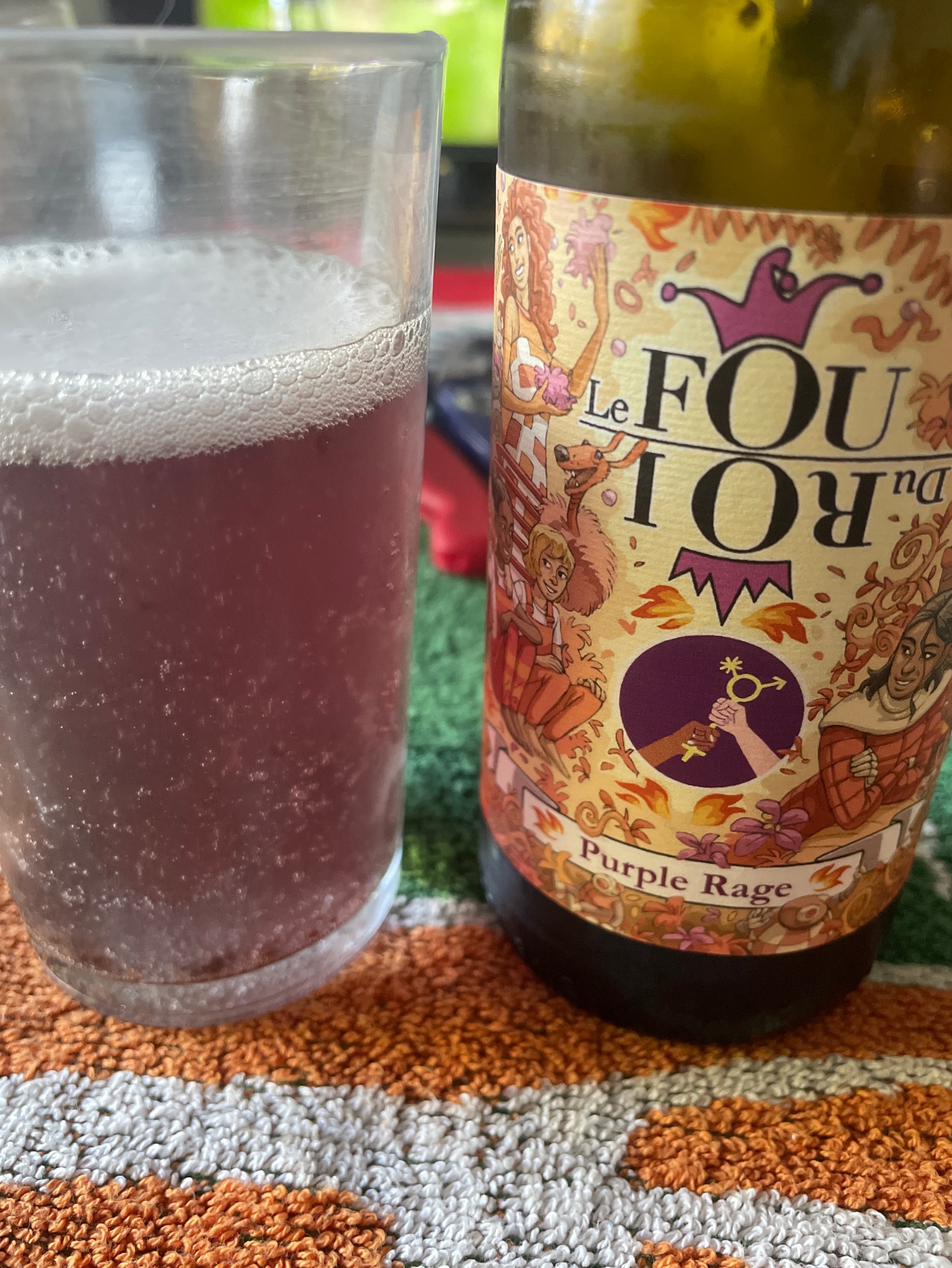 Purple rage, Le Fou du Roi
