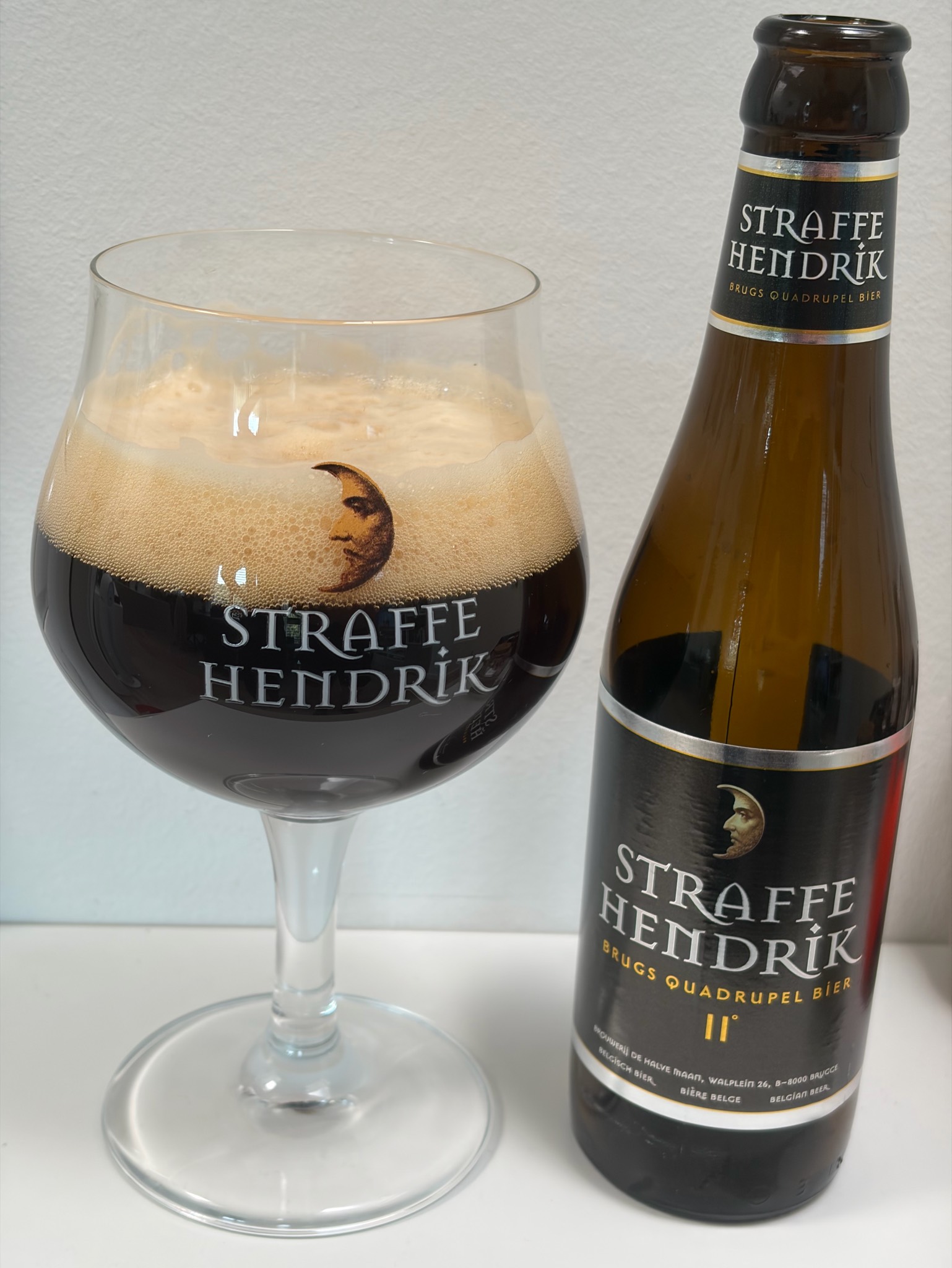 Straffe Hendrik Brugs Quadrupel Bier 11°, Brouwerij De Halve Maan