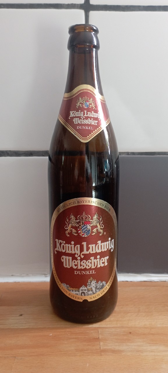 König Ludwig Weissbier Dunkel, König Ludwig Schlossbrauerei Kaltenberg (Warsteiner)