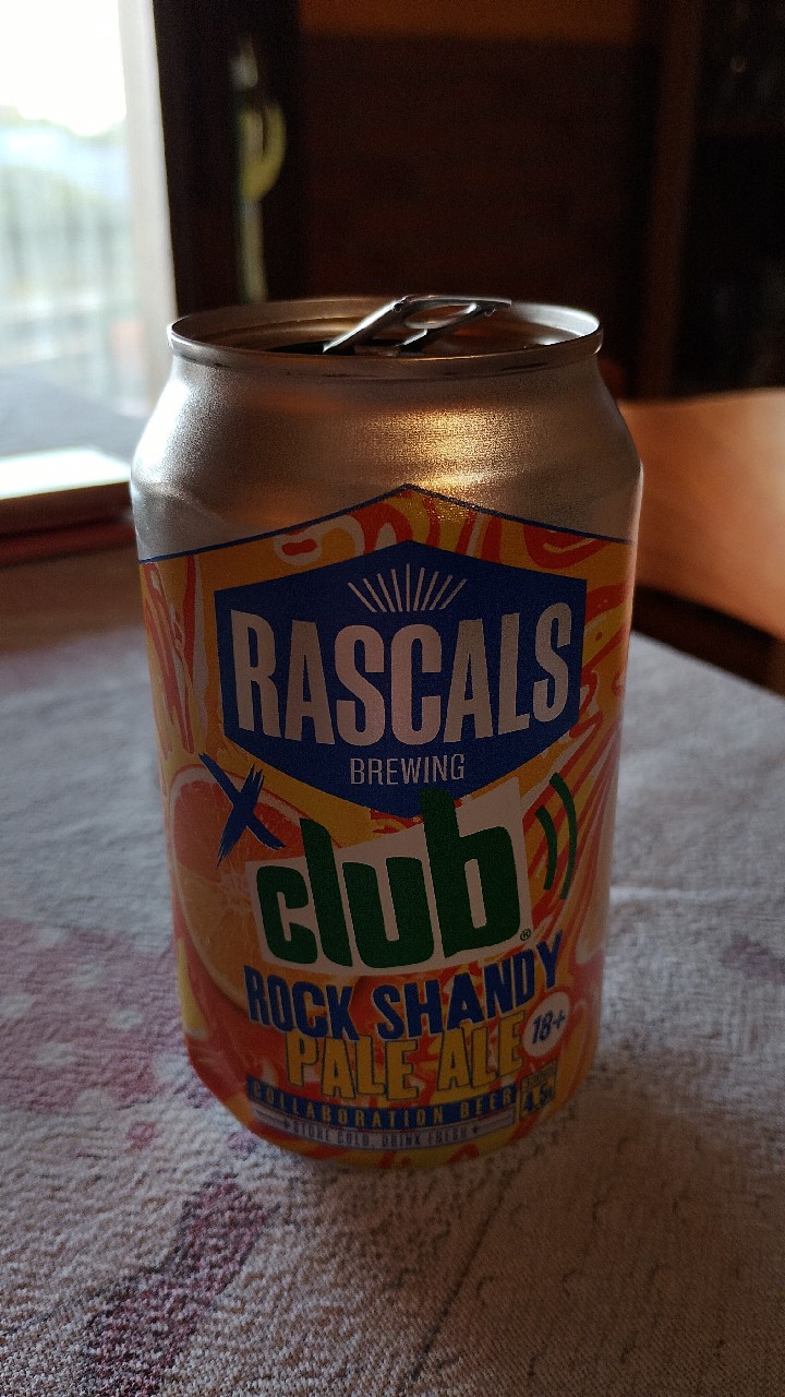 Rock Shandy Pale Ale, Rascals Brewing Company