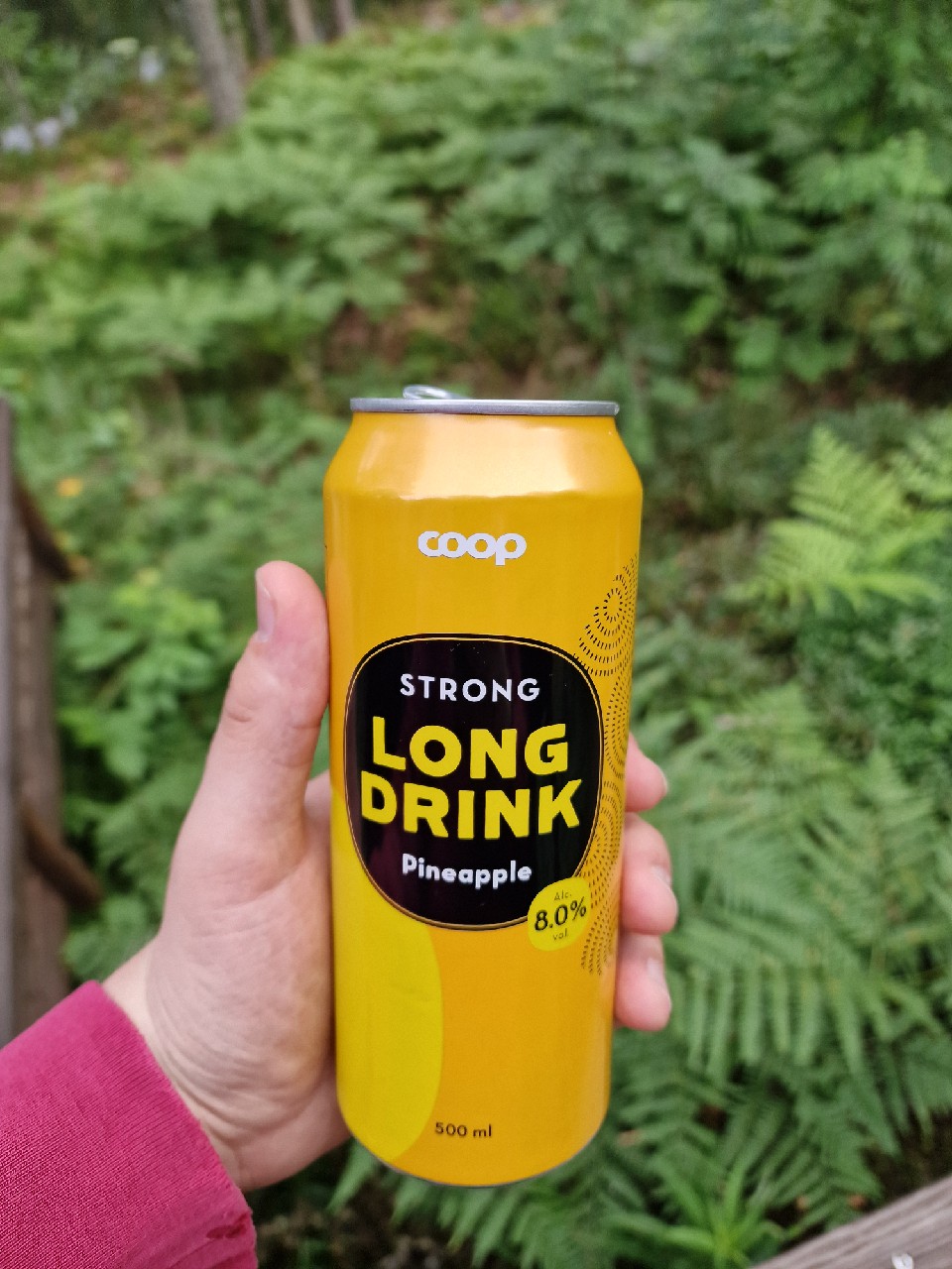 Coop Strong Long Drink Pineapple, Finland