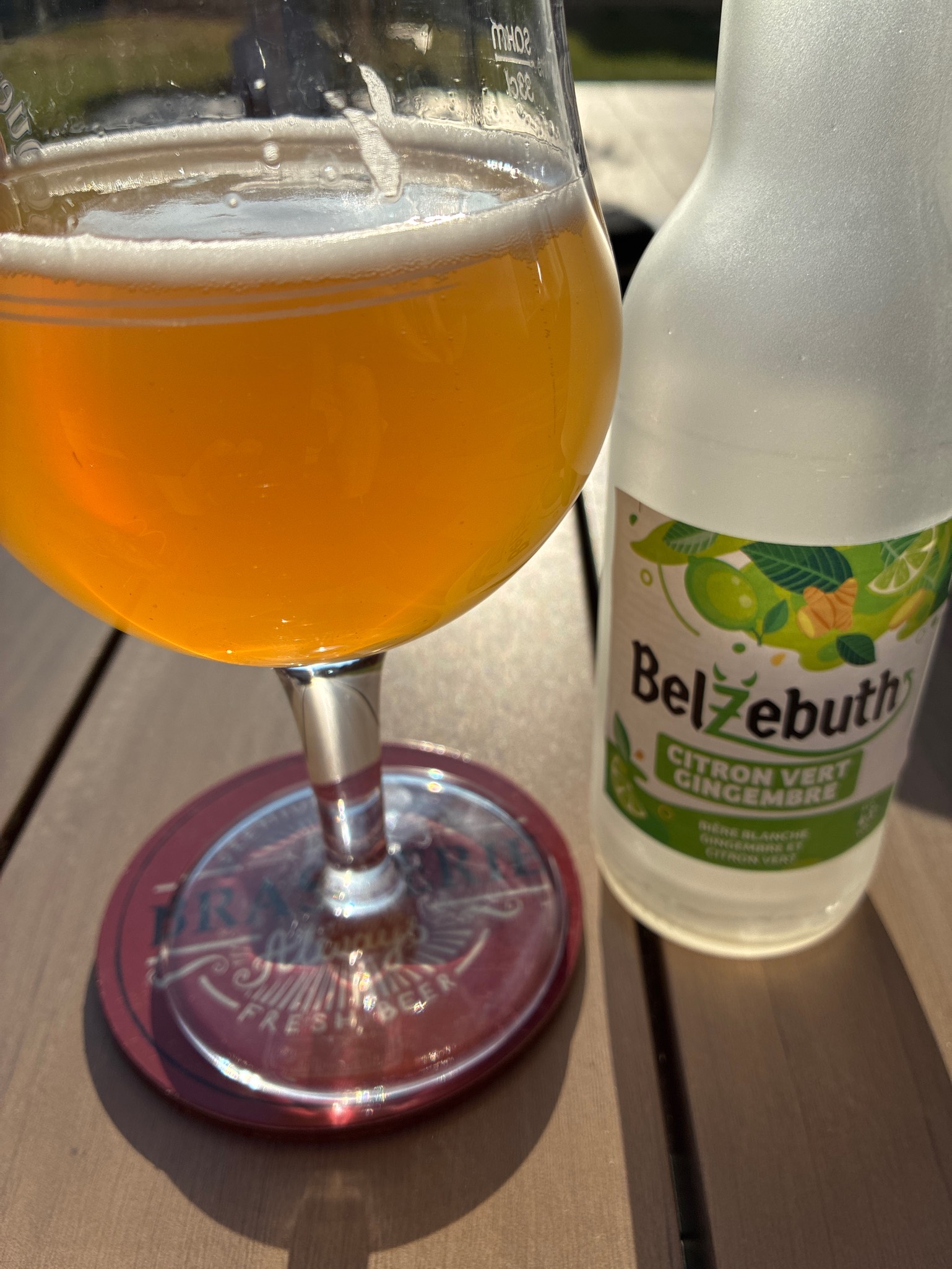 Belzebuth Blanche Gingembre et Citron Vert, France