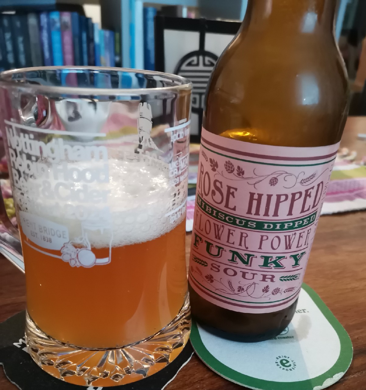 Rose Hipped Hibiscus Dipped Flower Power Funky Sour, The Flying Dutchman Nomad Brewing Company