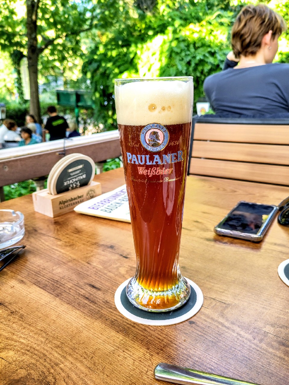 Paulaner Hefe-Weißbier Dunkel, Germany