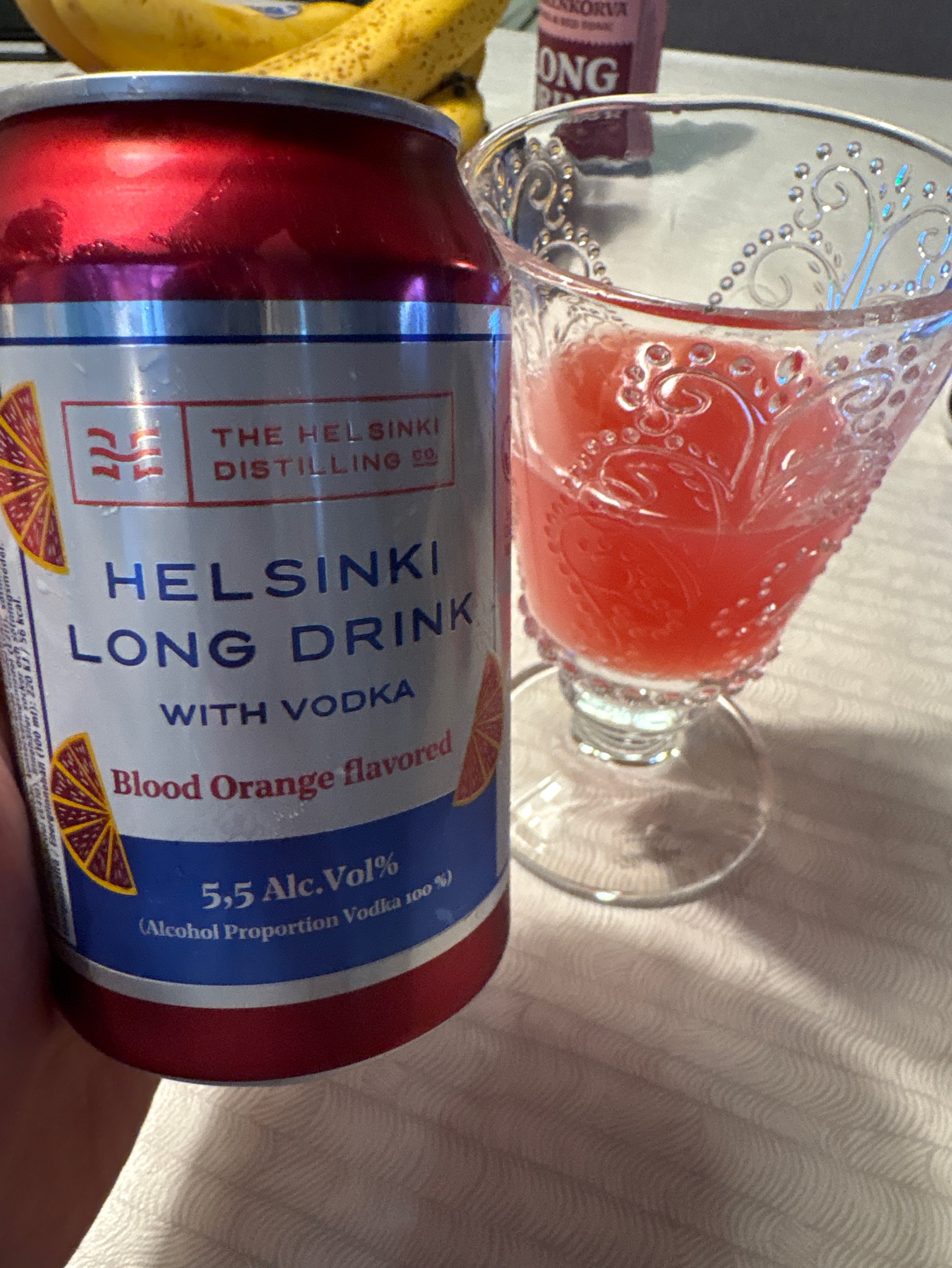Helsinki Long Drink: Vodka & Blood Orange, The Helsinki Distilling Co. (Olvi)