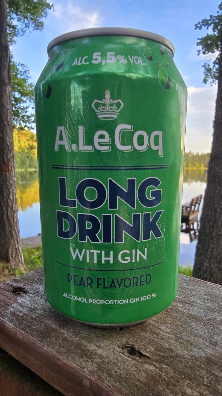 A.Le Coq GIN Pear Long Drink, Estonia