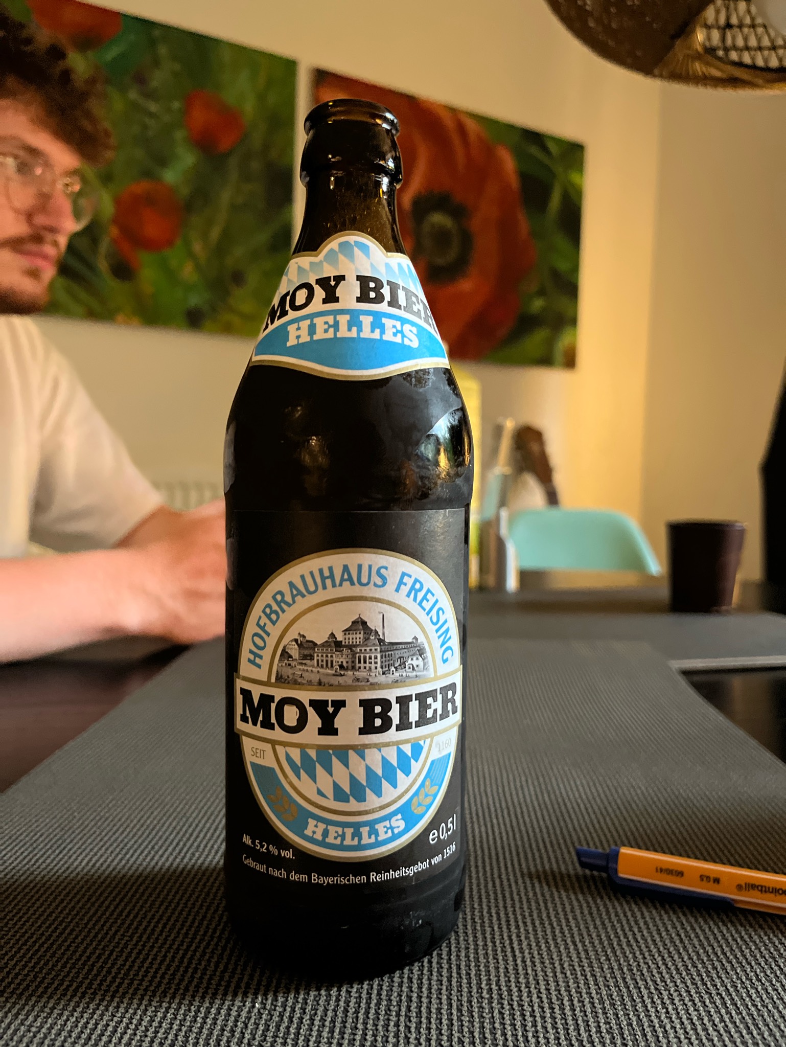 Moy Bier Helles, Gräfliches Hofbrauhaus Freising