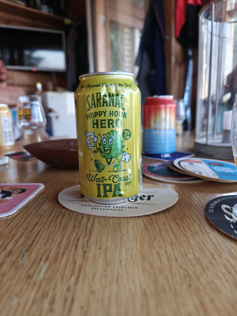 Hoppy Hour Hero IPA, Saranac Brewery