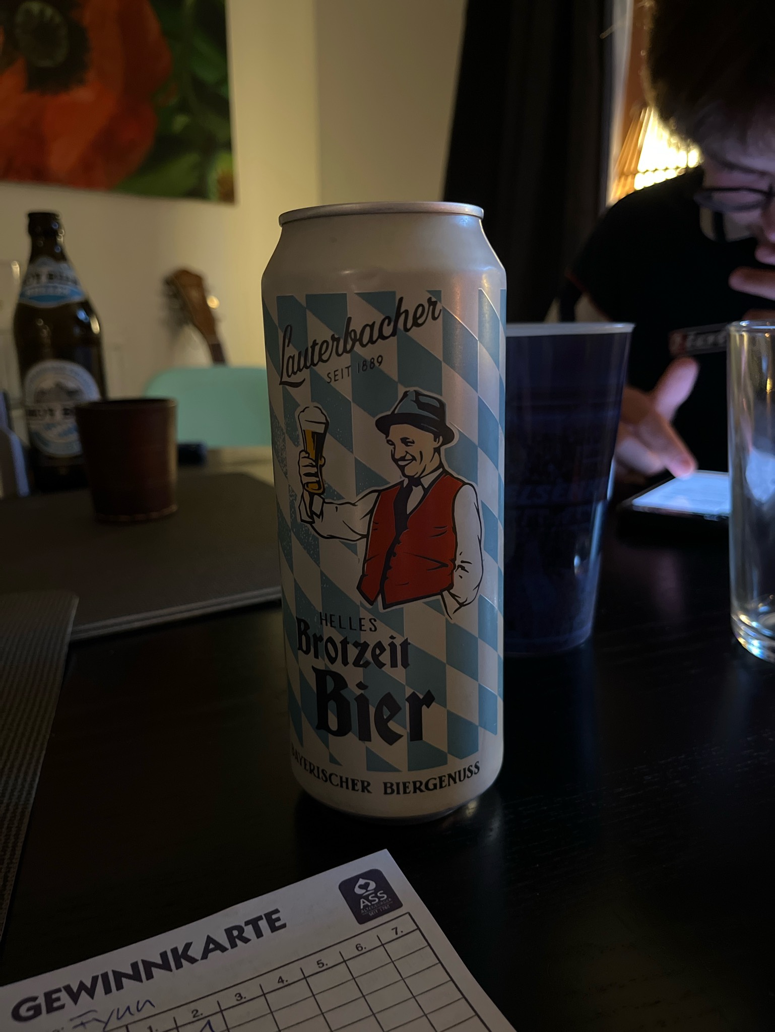 Brotzeit Bier, Lauterbacher - Auerhahn (Hochstiftliches Brauhaus)