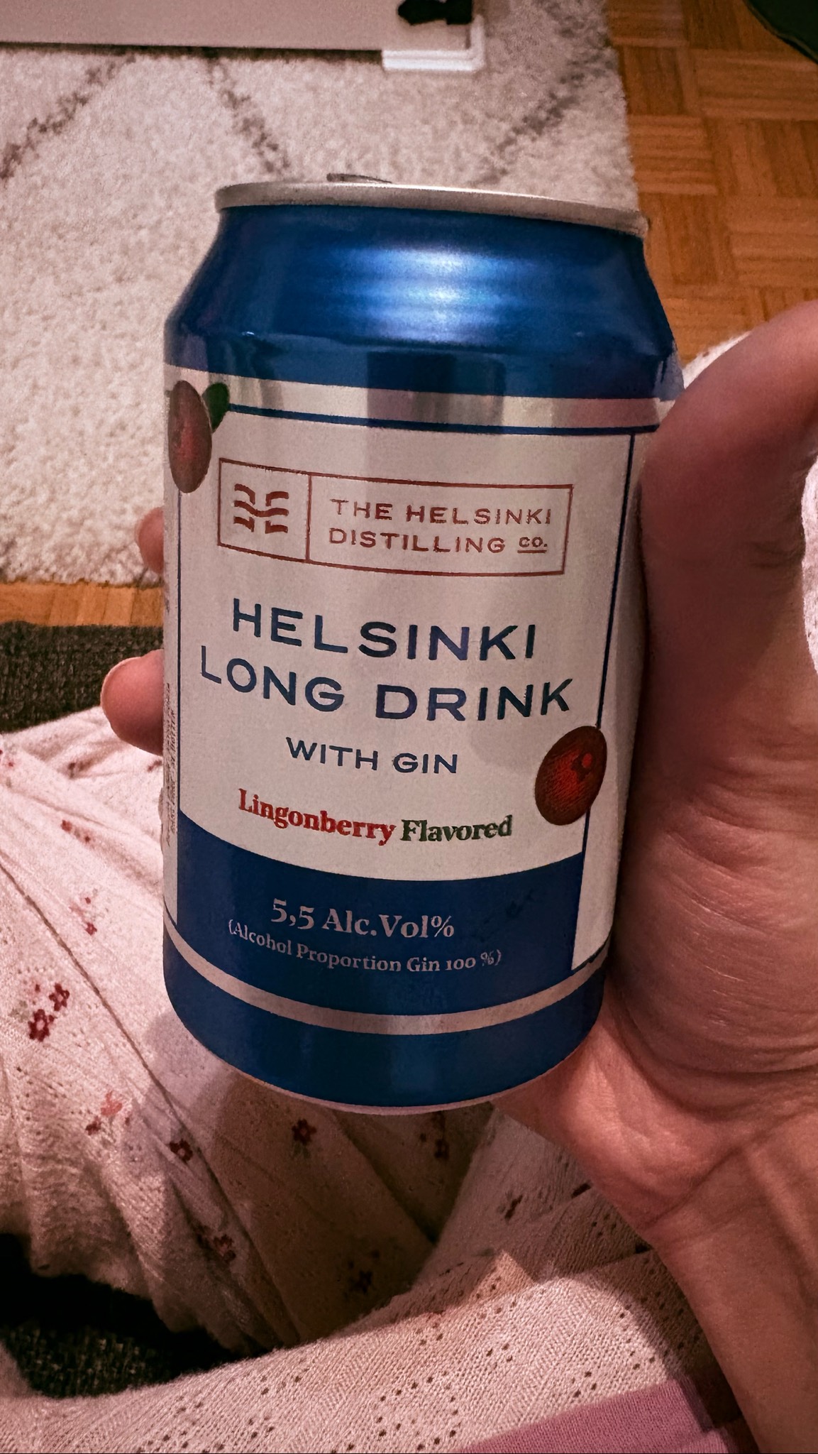Helsinki Long Drink: Lingonberry, The Helsinki Distilling Co. (Olvi)