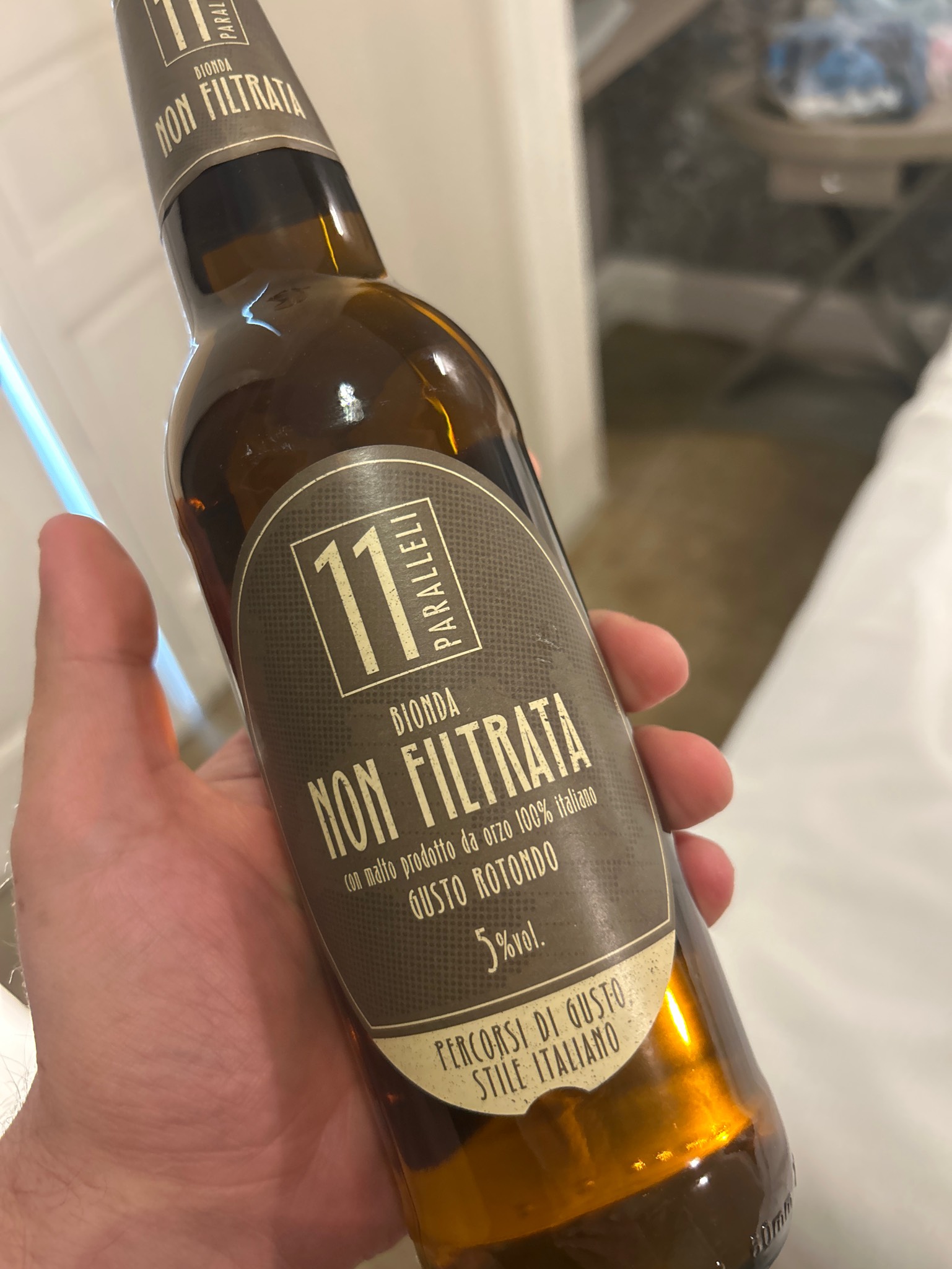 Bionda Non Filtrata, Italy