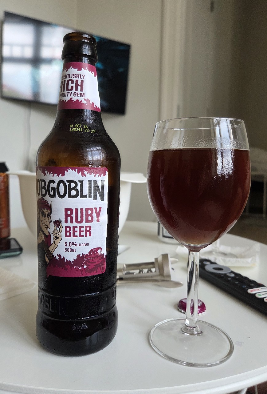 Hobgoblin Ruby, Wychwood Brewery (Marston's Brewery)