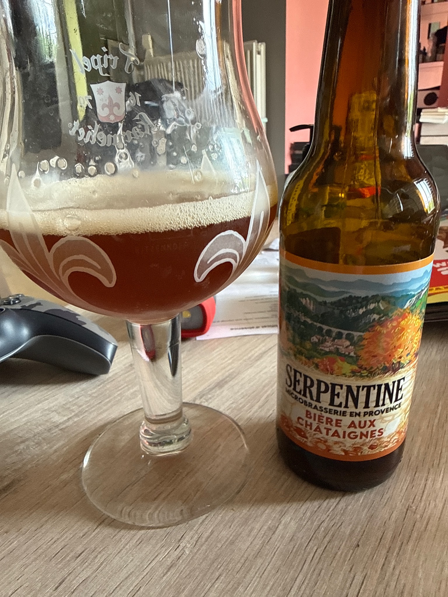 Super Châtaigne - Ambrée Automnale, Brasserie La Serpentine