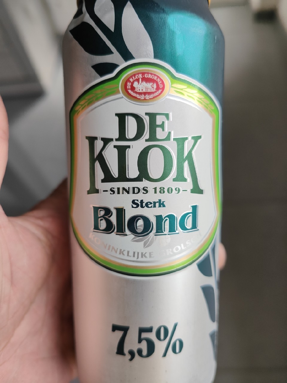 De Klok Sterk Blond, Koninklijke Grolsch (Asahi Breweries)
