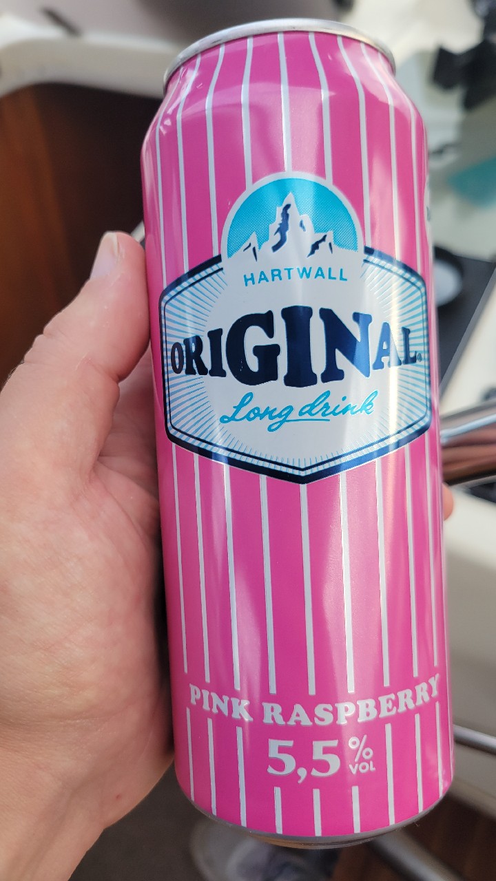 Original Long Drink Pink Raspberry, Finland